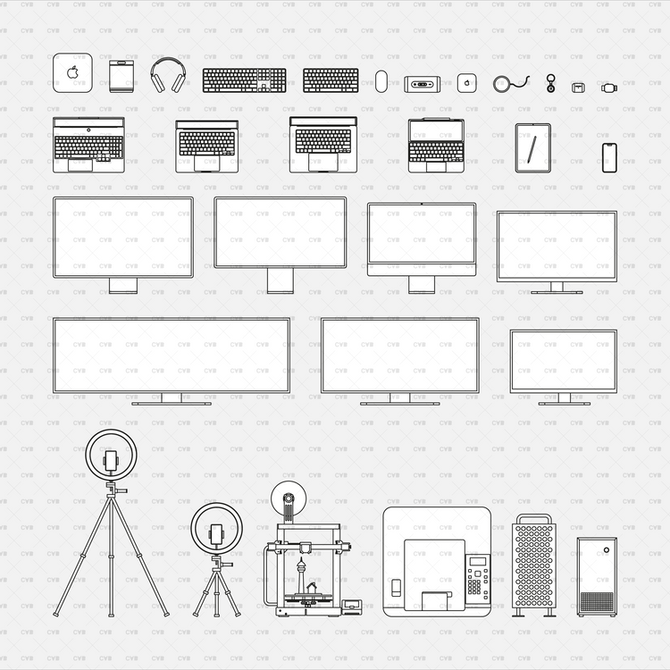 Dynamic CAD Blocks Library – Free & Premium DWG – cadasbuilt