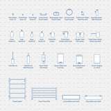 cadasbuilt Download cad blocks dynamic vector bathroom and toilet accessories