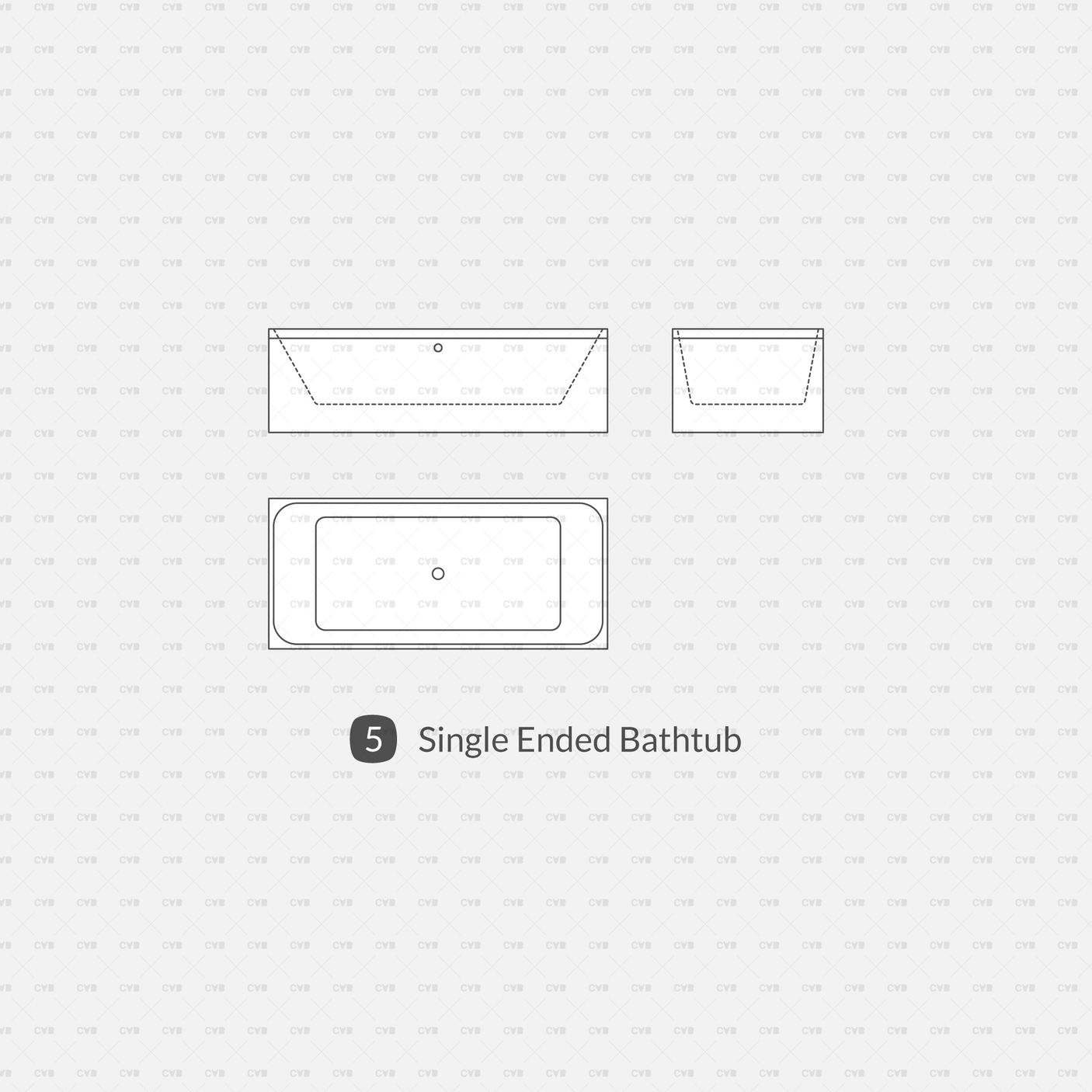 download dynamic cad blocks bathroom vector bathtub rectangular