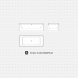 download dynamic cad blocks bathroom vector bathtub rectangular