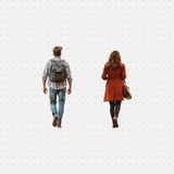 Enhance your design projects with high-resolution PNG cutouts of people walking. Perfect for architectural renderings, CAD designs, and urban planning, these transparent-background images include men, women, and children in diverse walking scenarios. Easily compatible with Photoshop, SketchUp, AutoCAD, Revit, and more. Download premium walking figure cutouts now to add realism to your 3D visualizations and marketing materials. Available exclusively on CADasbuilt.com.