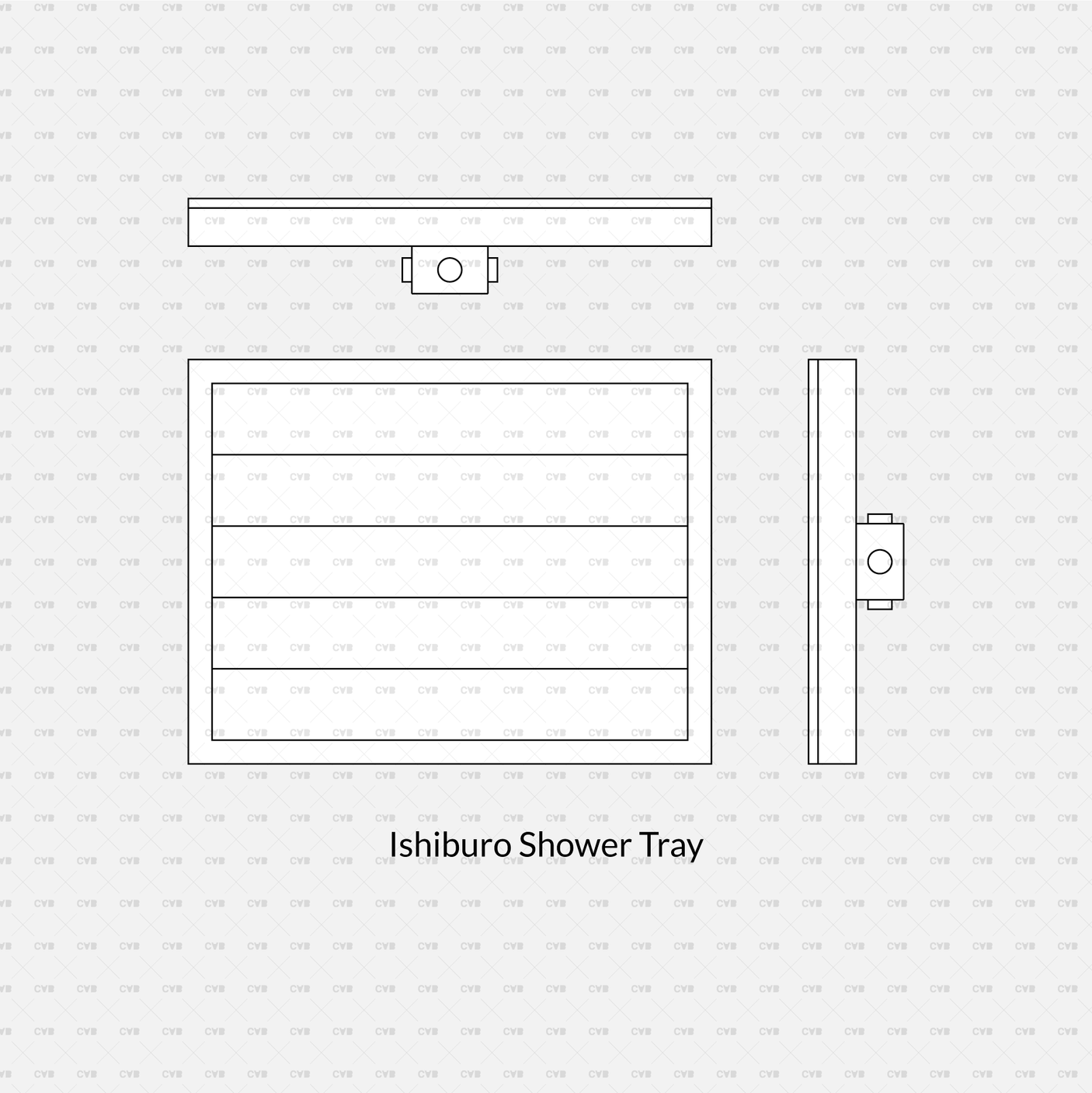 cadasbuilt Download cad blocks dynamic vector ishiburo shower tray