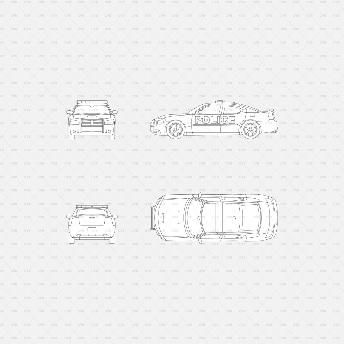 Download DYNAMIC CAD BLOCKS Vehicles | CADasBuilt – cadasbuilt