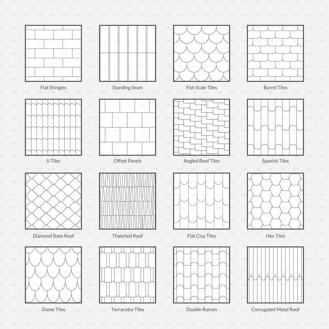 Vector Illustrator Pattern – Sky Patterns | CADasBuilt – cadasbuilt