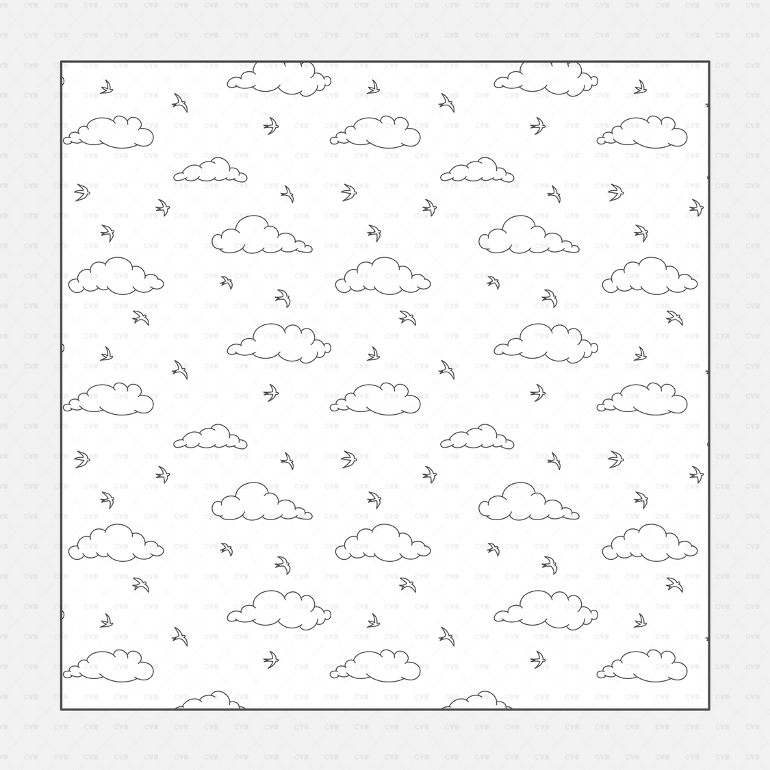 Vector Illustrator Pattern – Sky Patterns | CADasBuilt – cadasbuilt