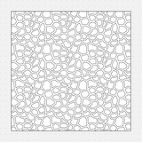 Vector Illustrator Pattern Library Soil and Earth CADasbuilt AI SVG Bold Rounded Cell Network For Chalky Ground