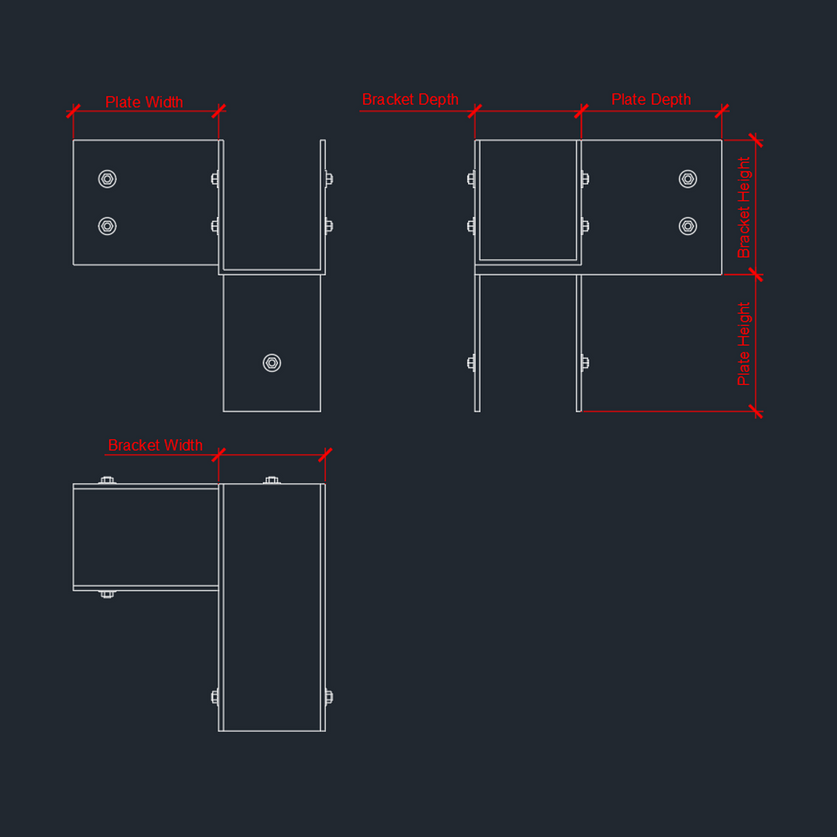 Download CAD Dynamic Wood Column Blocks | CADasBuilt – cadasbuilt