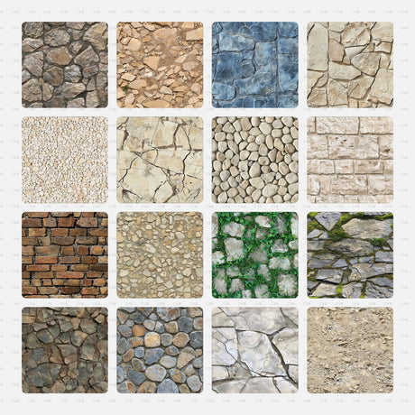 Seamless Pattern Library of Rural Sidewalks Textures cadasbuilt architecture free download 