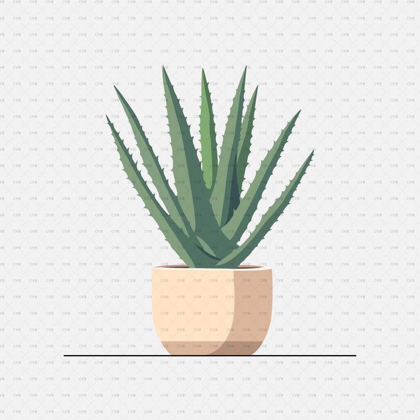 Vector Potted Plants 01