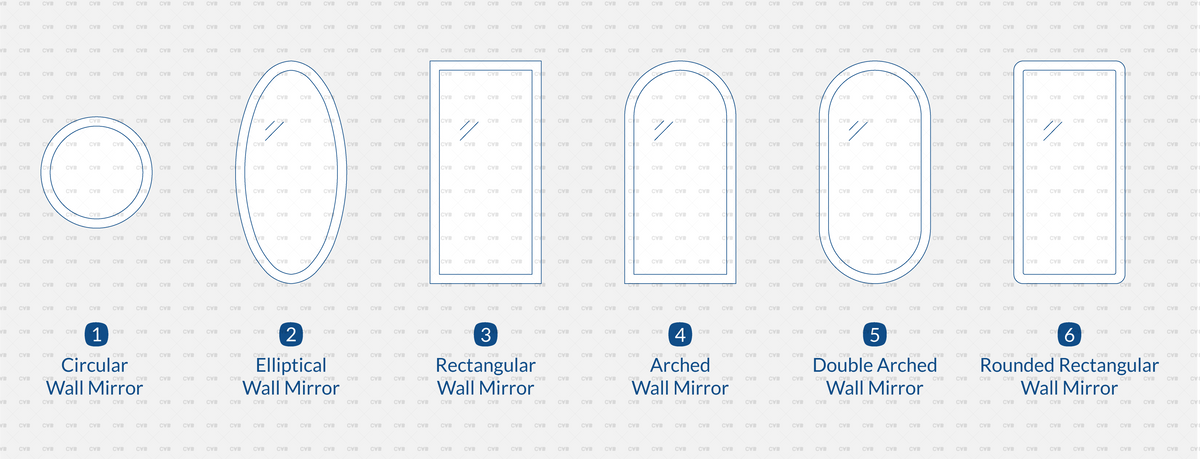 Download Wall Mirrors | DYNAMIC CAD BLOCKS | CADasBuilt – cadasbuilt