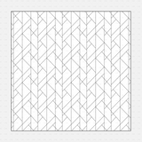 Vector Illustrator Pattern wallpaper CADasbuilt AI SVG – minimalist block grid of diagonal slats, clean geometric repeat.