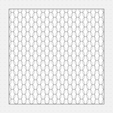 Vector Illustrator Pattern wallpaper CADasbuilt AI SVG – oval chain link lattice, repeating loops in clean line art.