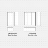 download cad dynamic and vector blocks wardrobe cadasbuilt sliding door wardrobe