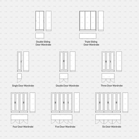 download cad dynamic and vector blocks wardrobe cadasbuilt