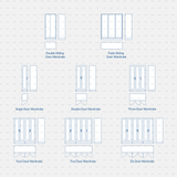 download cad dynamic and vector blocks wardrobe cadasbuilt