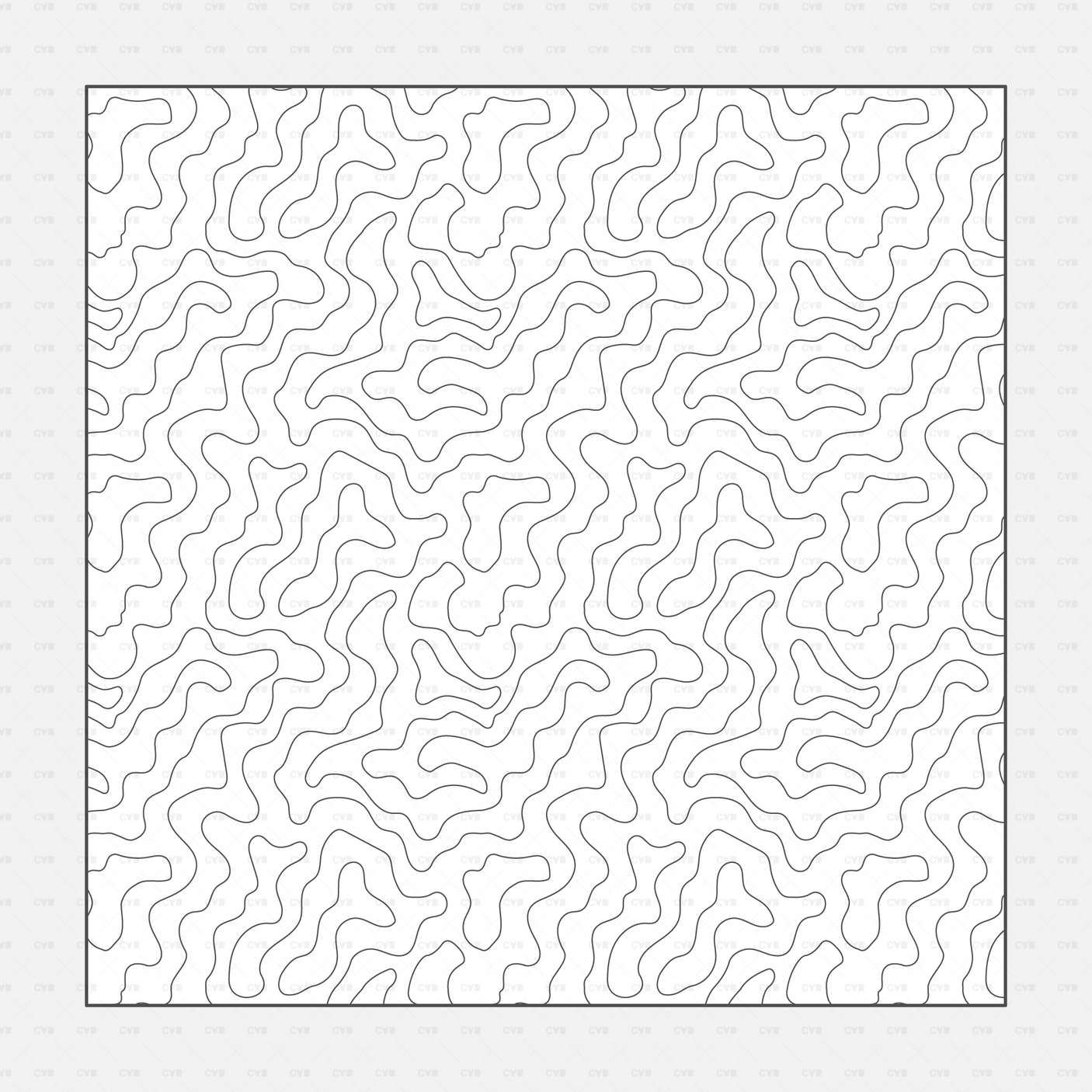 Vector Illustrator Pattern water surfaces CADasbuilt AI SVG Chaotic water currents with organic contour lines.