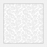 Vector Illustrator Pattern water surfaces CADasbuilt AI SVG Circular ripple waves with concentric ring sets.