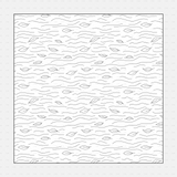 Vector Illustrator Pattern water surfaces CADasbuilt AI SVG Floating debris with leaves drifting on wavy currents.