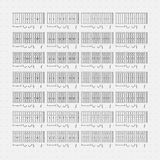 cad dynamic blocks wooden bi-fold doors CADasbuilt BIM blocks dwg grid of varied plan views for 60+ door options