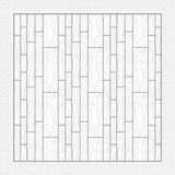 Vector Illustrator Pattern wood patterns CADasbuilt AI SVG offset panel cladding with staggered vertical boards.