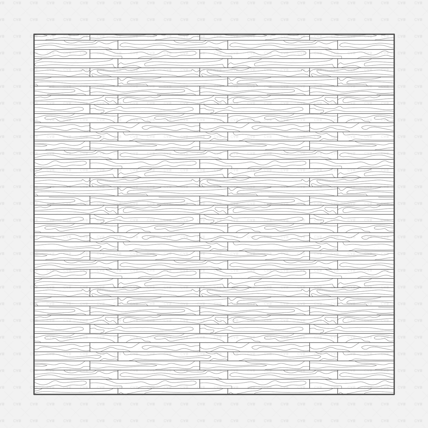 Vector Illustrator Pattern wood patterns CADasbuilt AI SVG interlocking horizontal wood panels with varied seams.