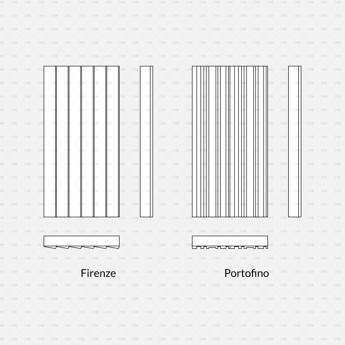 cadasbuilt Download cad blocks dynamic vector wood profile firenze portofino