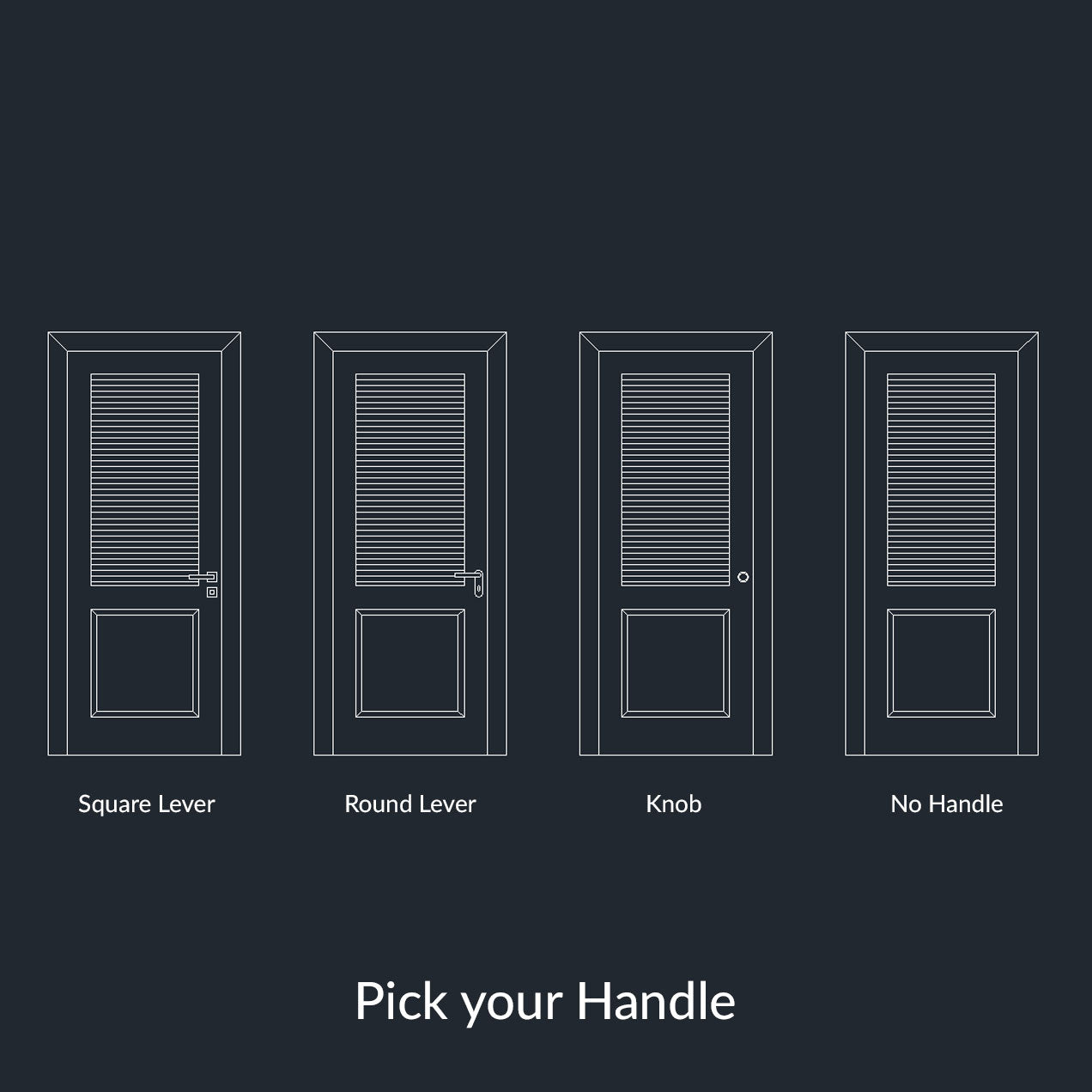 Dynamic CAD Blocks - 49 Doors Mega Pack (Wooden Frame) download autocad door top section elevation views 