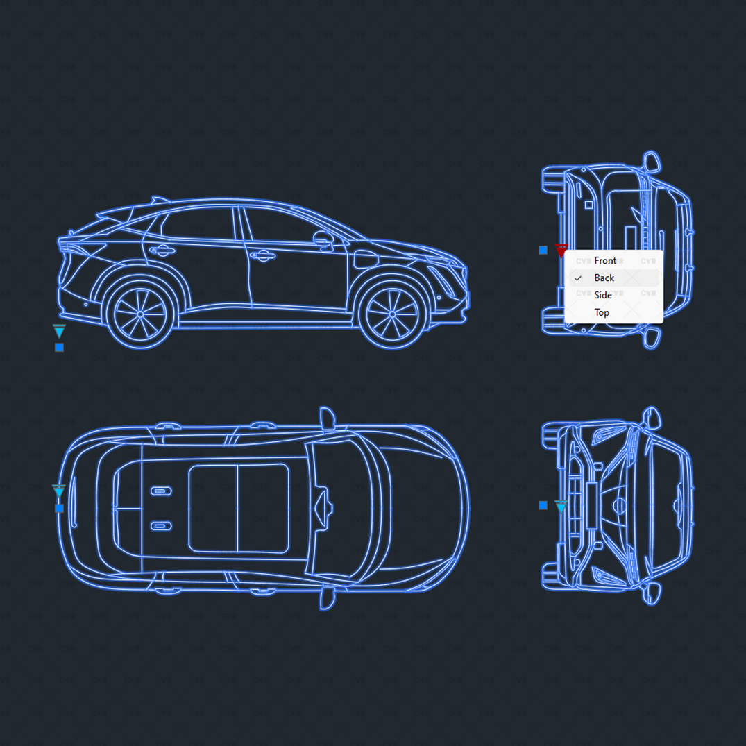 Download DYNAMIC CAD BLOCKS Vehicles | CADasBuilt – cadasbuilt